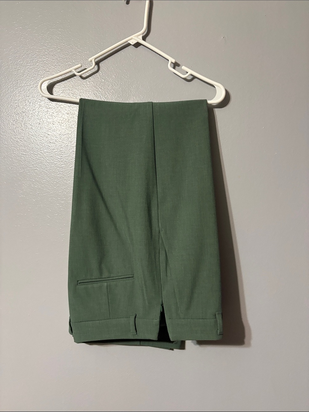 Ann Taylor Dark Green Dress Pants